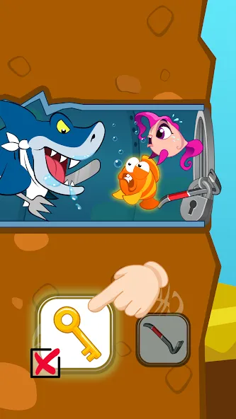 Fish Story: Save the Lover на Андроид — Мод меню (все открыто) — скриншот 3 Fish Story: Save the Lover на Андроид — Мод меню (все открыто) — скриншот 3