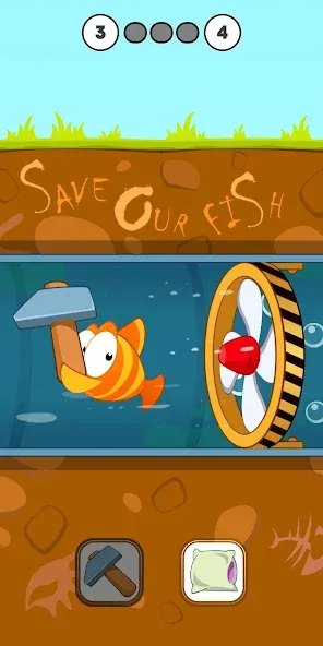 Скачать Neptune vs Mermaid: Fish Prank MOD APK — Много денег — скриншот 2