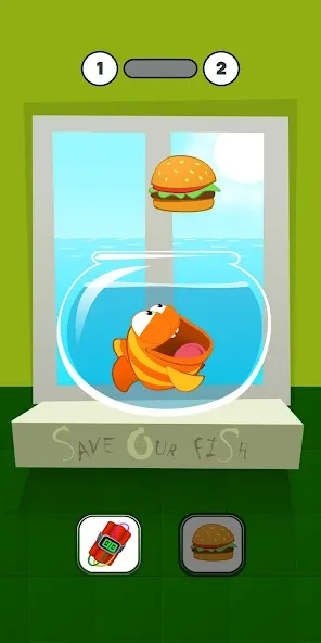 Скачать Neptune vs Mermaid: Fish Prank MOD APK — Много денег — скриншот 4