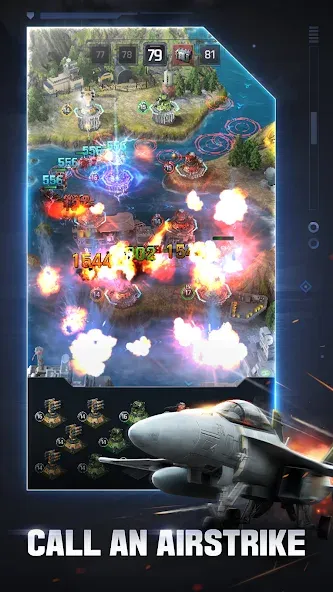 Gunship Battle Total Warfare на Андроид — Много денег — скриншот 3