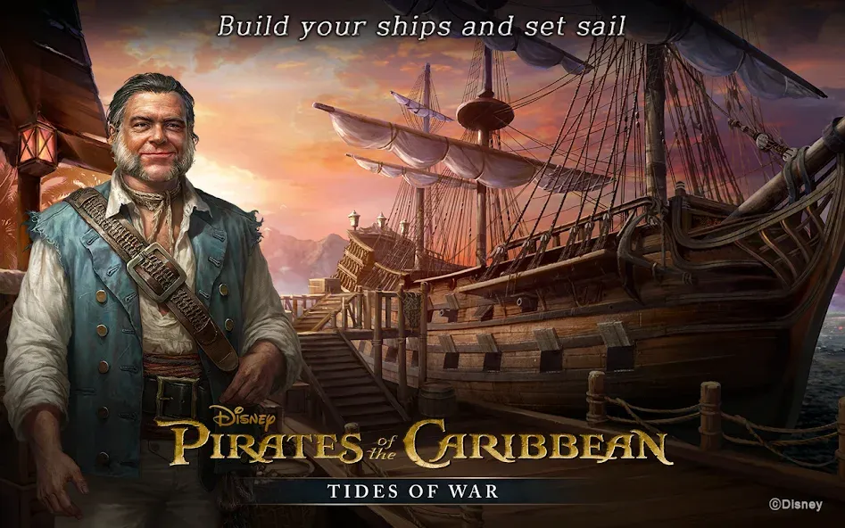 Скачать Pirates of the Caribbean: ToW на Android — Много золота и ресурсов — скриншот 3 Скачать Pirates of the Caribbean: ToW на Android — Много золота и ресурсов — скриншот 3