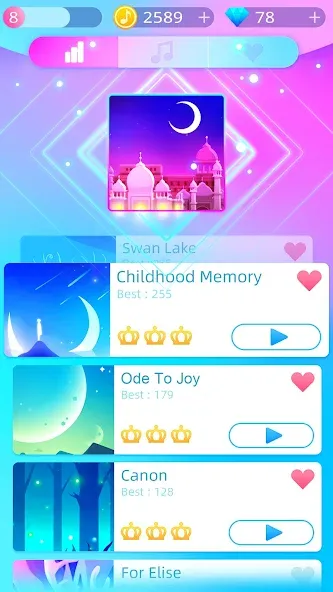 Скачать Piano Music Go-EDM Piano Games (Мод: Много денег и всё открыто) на Андроид — скриншот 5