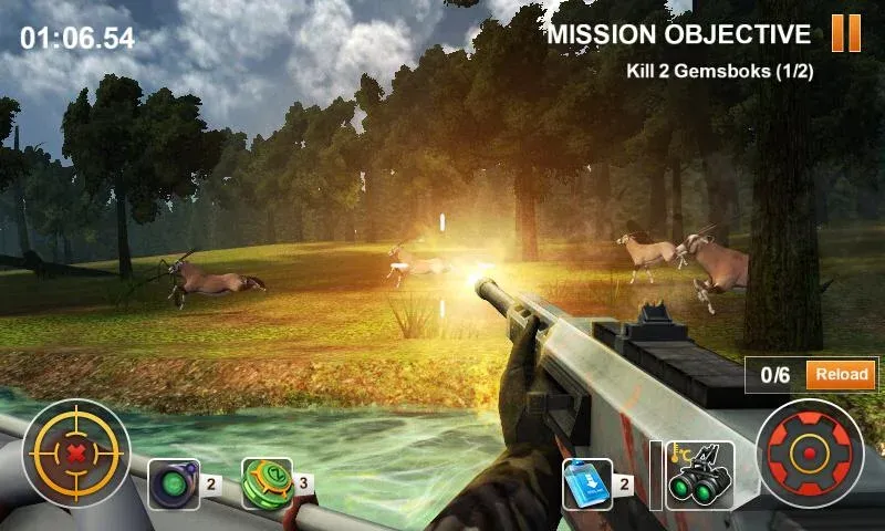 Скачать Hunting Safari 3D на телефон — Много денег — скриншот 2
