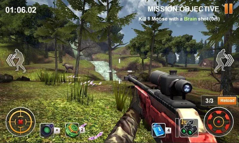 Скачать Hunting Safari 3D на телефон — Много денег — скриншот 3