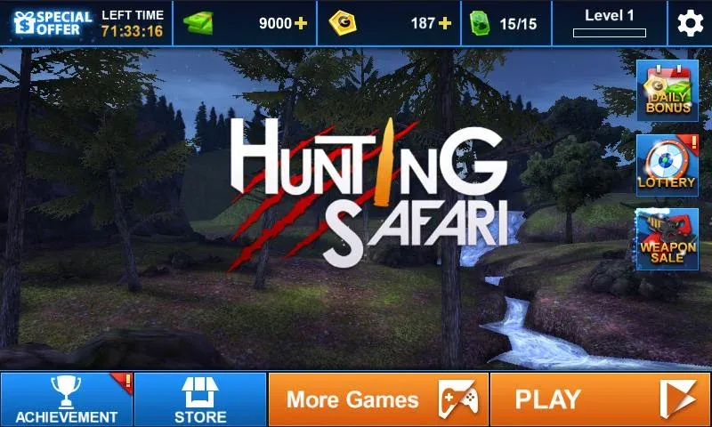 Скачать Hunting Safari 3D на телефон — Много денег — скриншот 4