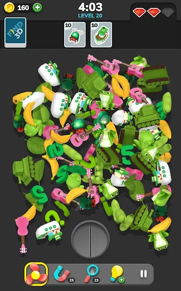 Скачать Find 3D - Match 3D Items MOD APK — Все открыто — скриншот 2