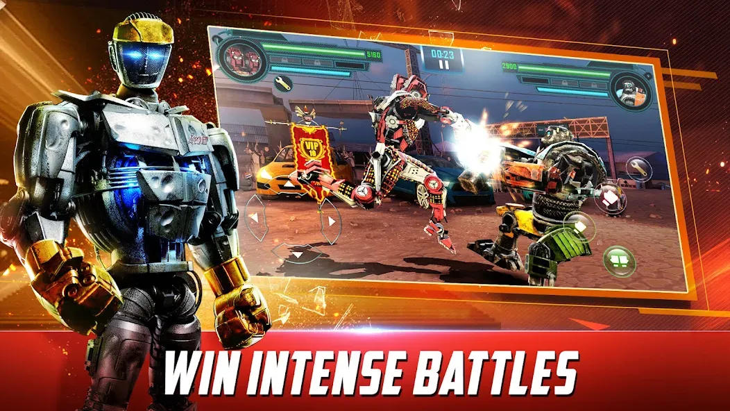 World Robot Boxing MOD APK на Android — Много денег и золота — скриншот 1 World Robot Boxing MOD APK на Android — Много денег и золота — скриншот 1