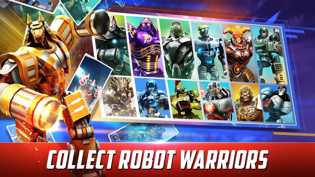 World Robot Boxing MOD APK на Android — Много денег и золота — скриншот 4 World Robot Boxing MOD APK на Android — Много денег и золота — скриншот 4