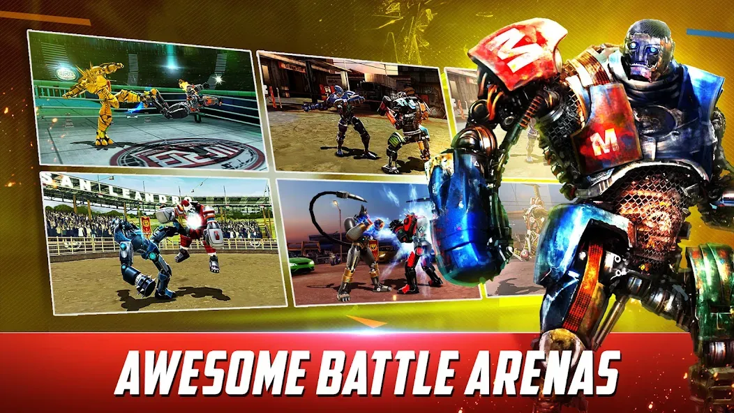World Robot Boxing MOD APK на Android — Много денег и золота — скриншот 5
