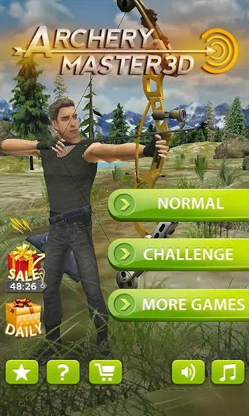 Archery Master 3D Mod APK Много денег и бесконечная энергия — Скачать на Андроид — скриншот 3