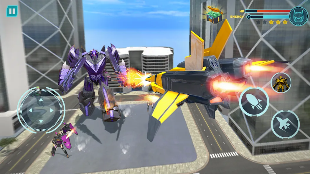 Скачать Robot Game: Transform & Fight на Андроид — Много денег — скриншот 3 Скачать Robot Game: Transform & Fight на Андроид — Много денег — скриншот 3