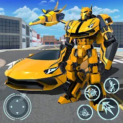 Скачать Robot Game: Transform & Fight на Андроид — Много денег