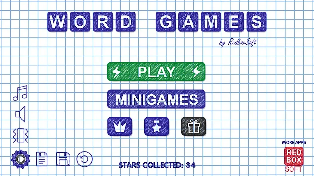 Word Games MOD APK — Много денег и без рекламы — скриншот 1 Word Games MOD APK — Много денег и без рекламы — скриншот 1