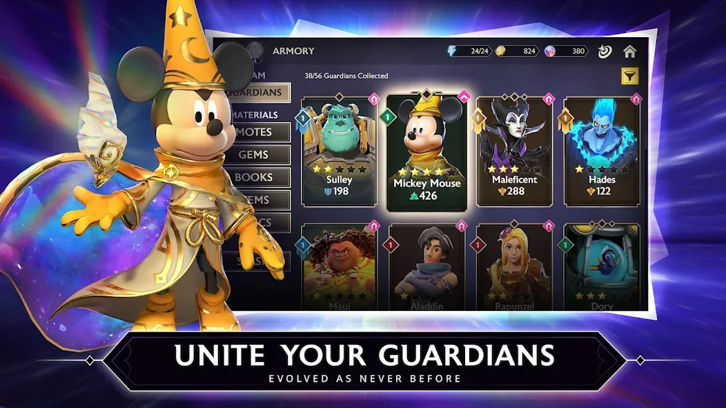 Скачать Disney Mirrorverse на Андроид — Бессмертие и Урон — скриншот 2