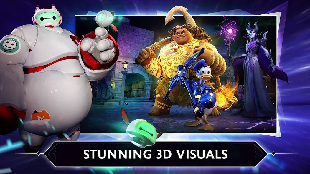 Скачать Disney Mirrorverse на Андроид — Бессмертие и Урон — скриншот 5