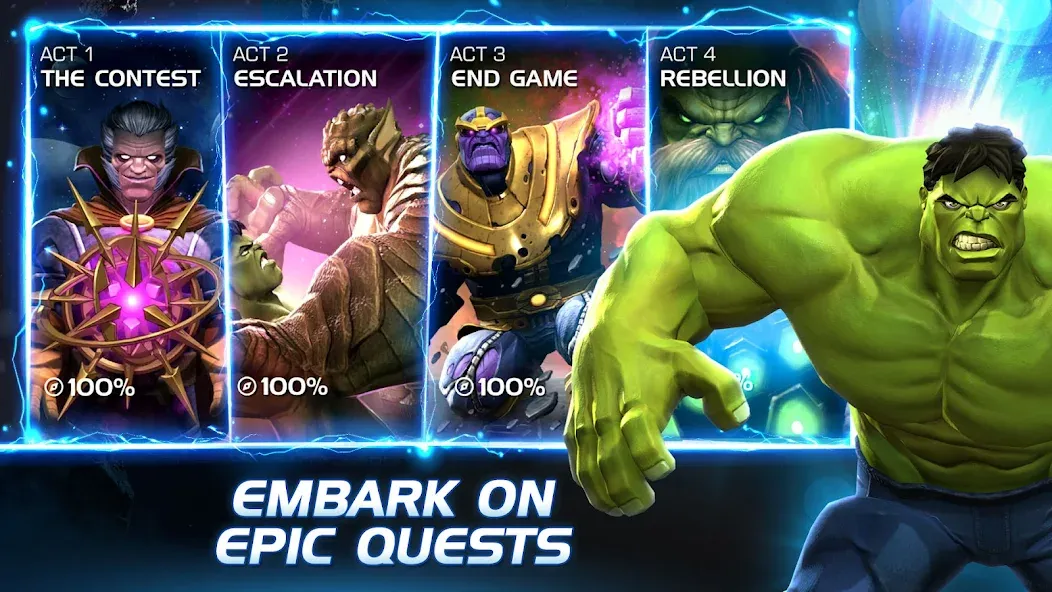 Скачать взлом Marvel Contest of Champions на Андроид — Много денег и бесплатный донат — скриншот 4