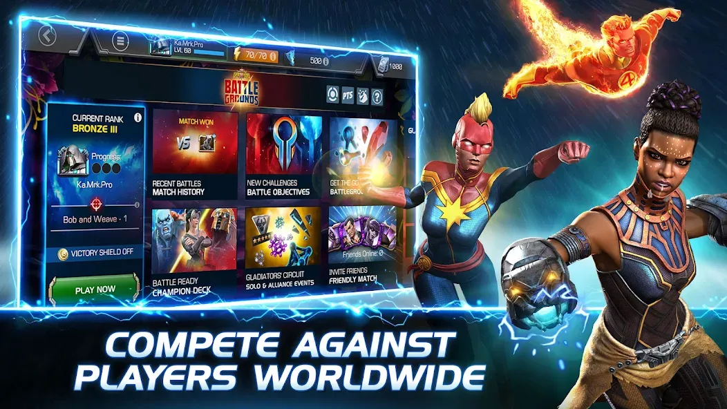 Скачать взлом Marvel Contest of Champions на Андроид — Много денег и бесплатный донат — скриншот 5