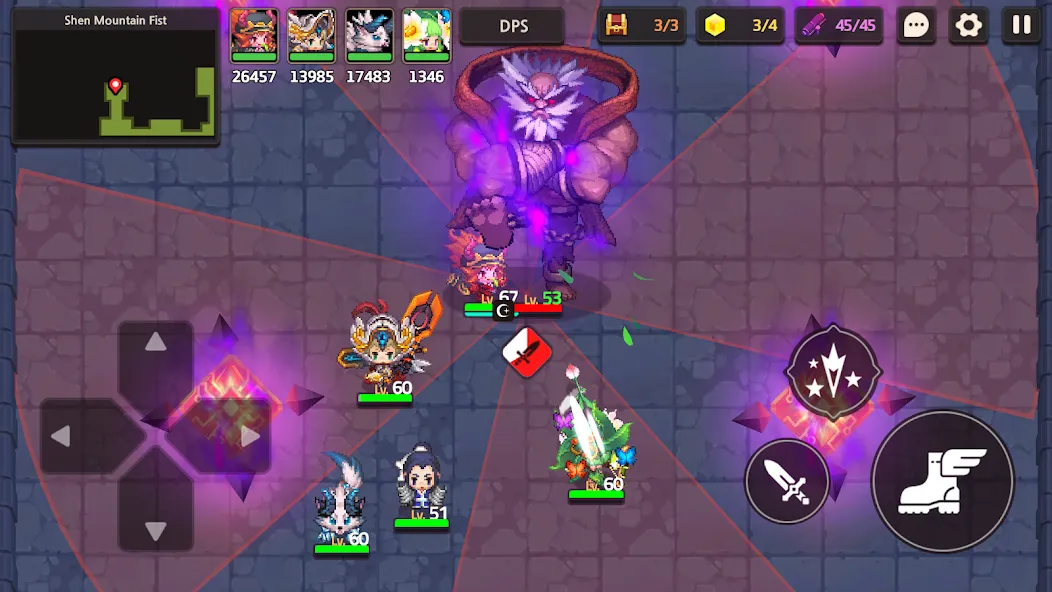 Скачать Guardian Tales MOD APK — Много денег и бессмертие — скриншот 3