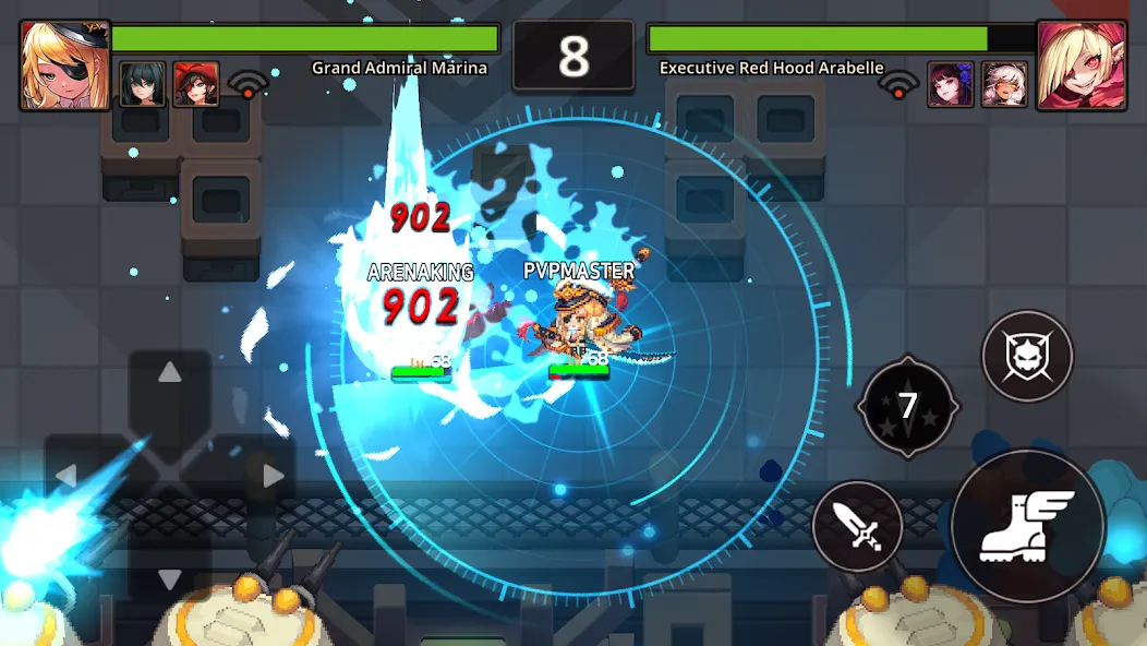 Скачать Guardian Tales MOD APK — Много денег и бессмертие — скриншот 4