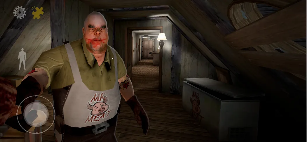 Скачать взломанную Mr Meat: Horror Escape Room — Много денег и бессмертие — скриншот 2
