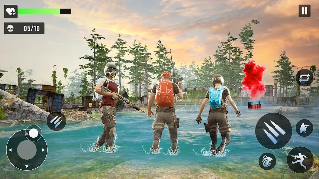 Скачать Gun Games - FPS Shooting Games на Android — Много денег — скриншот 4