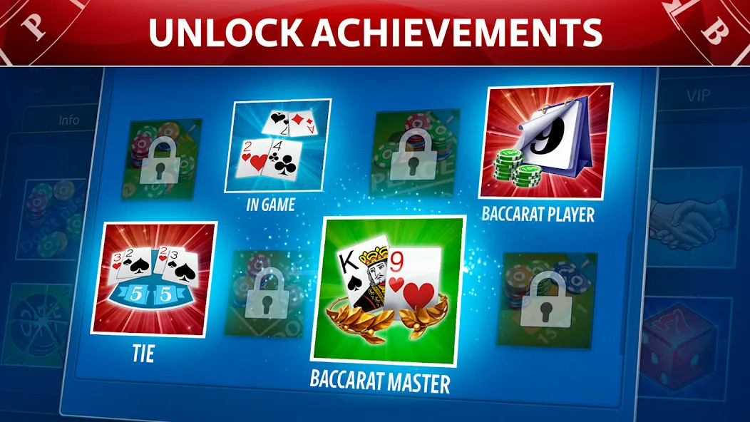 Скачать Baccarat Online: Baccarist на телефон — Много денег — скриншот 5