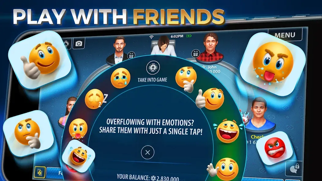 Texas Hold'em Poker: Pokerist MOD APK — Много денег — скриншот 4