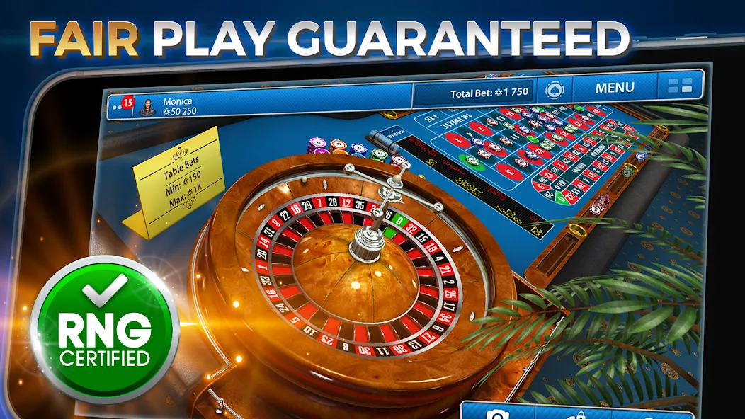 Casino Roulette: Roulettist на Андроид — Мод Много денег — скриншот 1