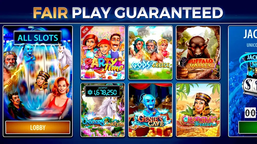 Vegas Casino & Slots: Slottist MOD — Много денег на Андроид — скриншот 1