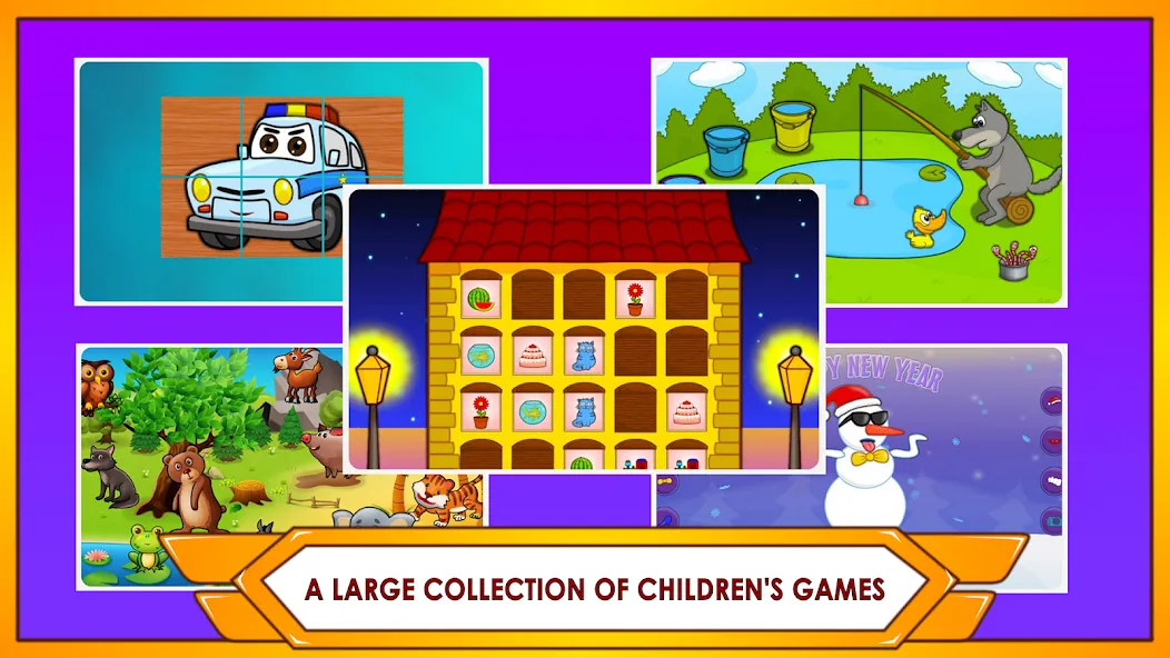 Скачать взлом Super Kids Games Pack на Андроид — Все мини-игры разблокированы — скриншот 4