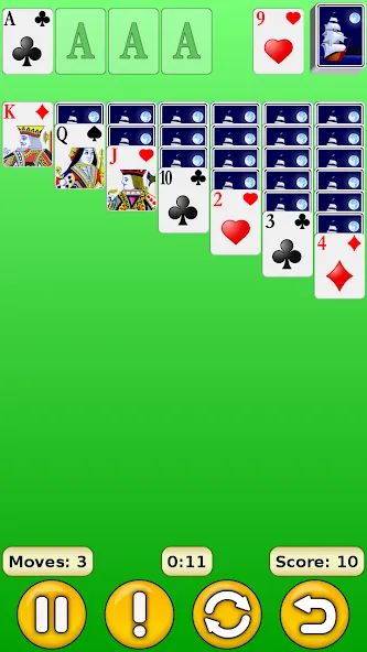 Скачать Solitaire — Модификация Много денег — скриншот 1 Скачать Solitaire — Модификация Много денег — скриншот 1