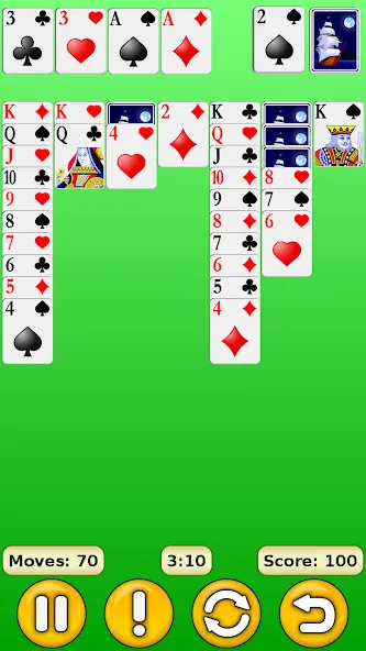 Скачать Solitaire — Модификация Много денег — скриншот 2 Скачать Solitaire — Модификация Много денег — скриншот 2