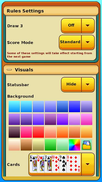 Скачать Solitaire — Модификация Много денег — скриншот 5