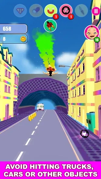 Baby Run The Babysitter Escape — Мод: Много денег — скриншот 2