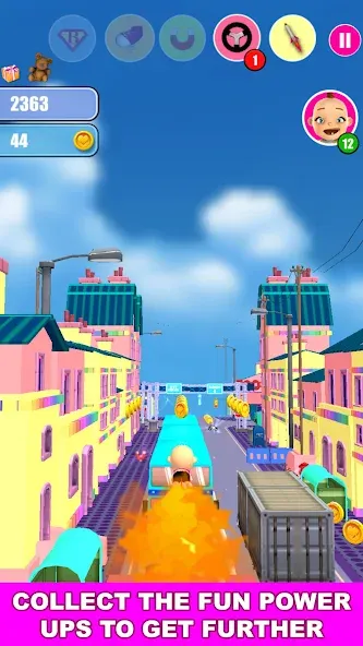 Baby Run The Babysitter Escape — Мод: Много денег — скриншот 4