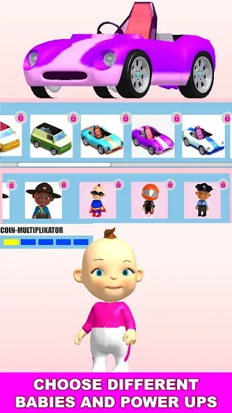 Baby Run The Babysitter Escape — Мод: Много денег — скриншот 5