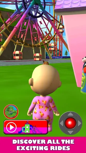 Talking Babsy Baby MOD — Много денег и всё открыто на Андроид — скриншот 3