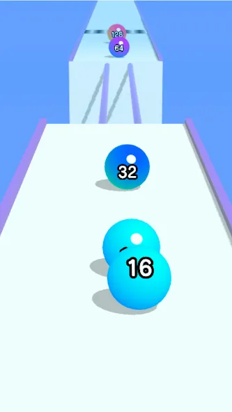 Скачать Ball Run 2048: merge number на телефон — Много денег — скриншот 4