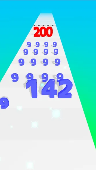 Скачать Number Master: Run and merge на телефон — Много денег — скриншот 2