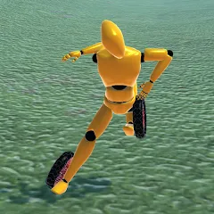 Взлом Mannequin Downhill — Много денег