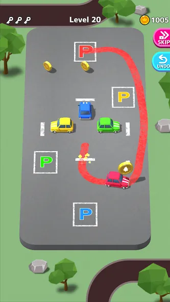 Park Master MOD APK на Android — Много денег — скриншот 1