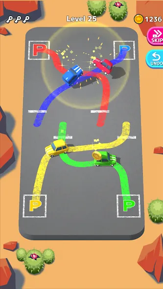 Park Master MOD APK на Android — Много денег — скриншот 2