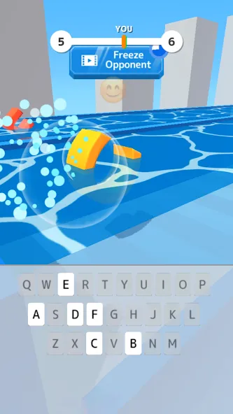 Взломанная Type Spin: alphabet run game на Андроид — Все открыто — скриншот 2