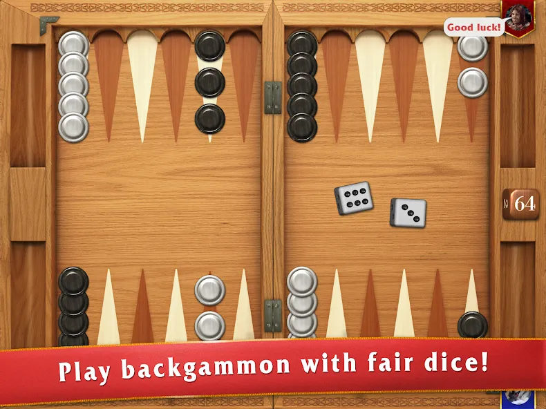 Backgammon Masters на Андроид — Мод Много денег — скриншот 5