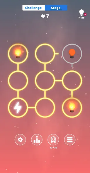 Скачать All Lights Connect : Puzzle на телефон — Все уровни открыты — скриншот 1