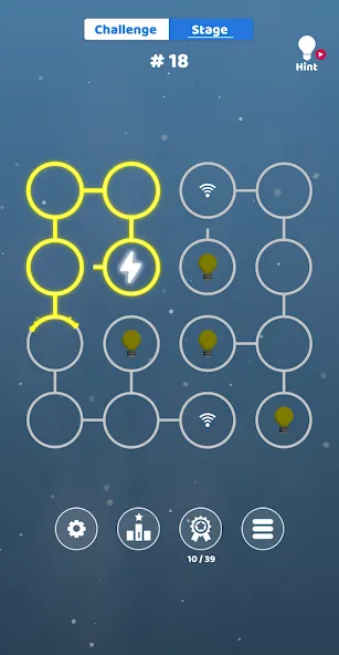Скачать All Lights Connect : Puzzle на телефон — Все уровни открыты — скриншот 2