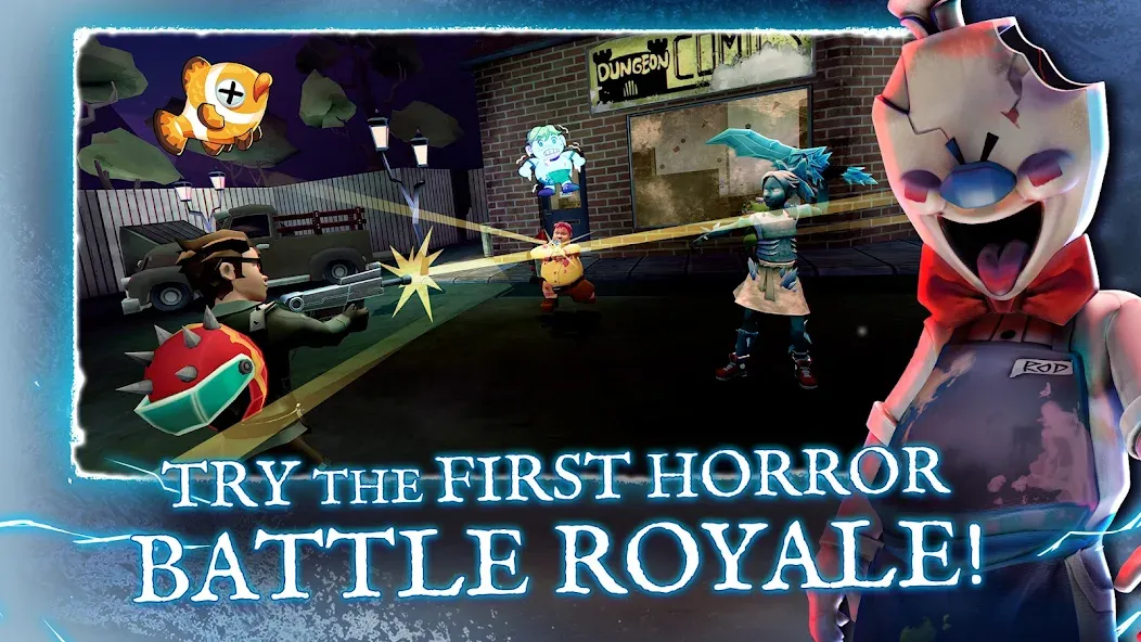 Horror Brawl на Андроид — Много денег и бессмертие — скриншот 1