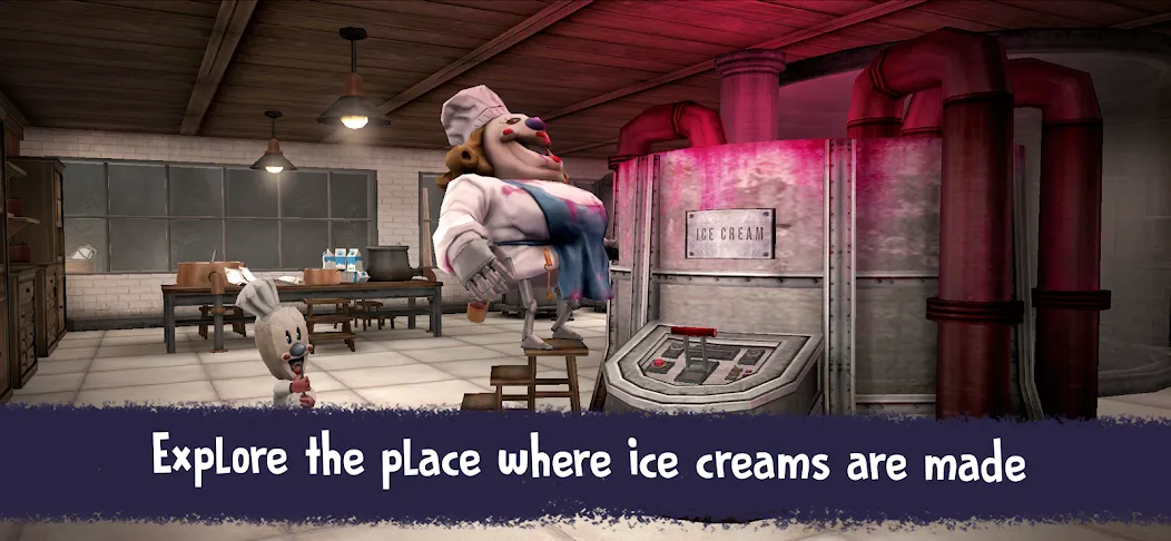 Скачать Ice Scream 6 Friends: Charlie с модом — Много патронов — скриншот 2