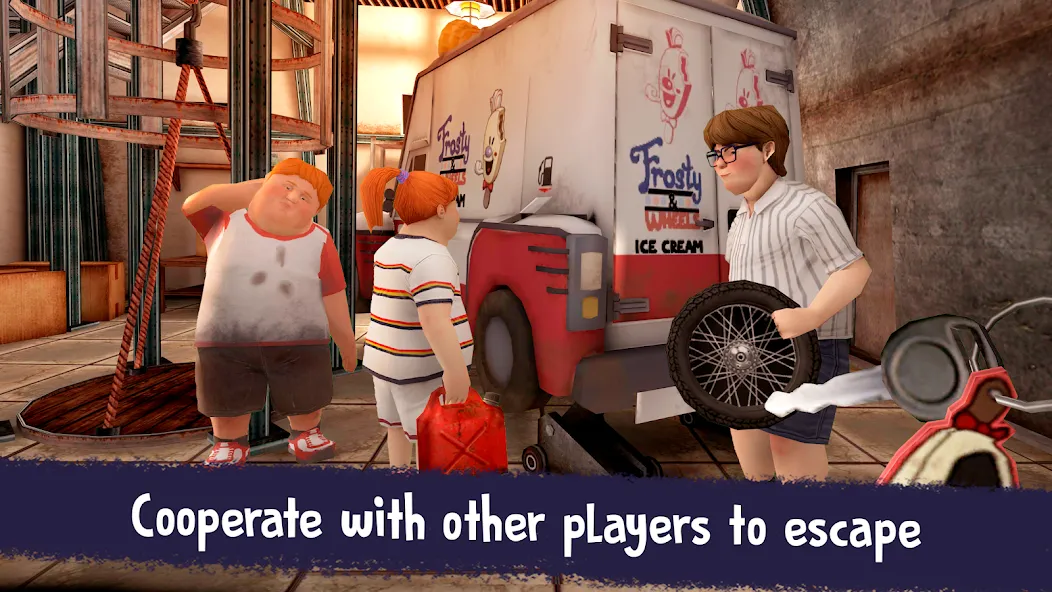 Скачать Ice Scream United: Multiplayer на телефон — Много денег и бессмертие — скриншот 1 Скачать Ice Scream United: Multiplayer на телефон — Много денег и бессмертие — скриншот 1