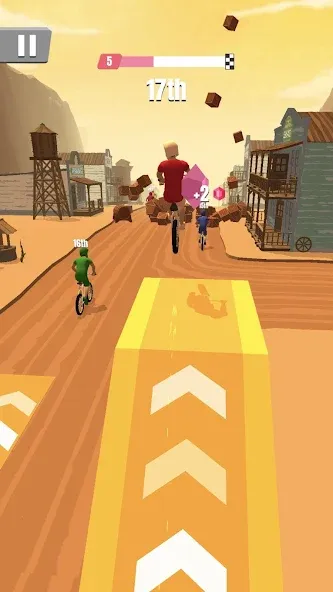 Bike Rush MOD APK на Android — Много денег и без рекламы — скриншот 5